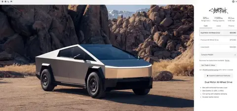 特斯拉Cybertruck大幅降价,销量腰斩远不及预期